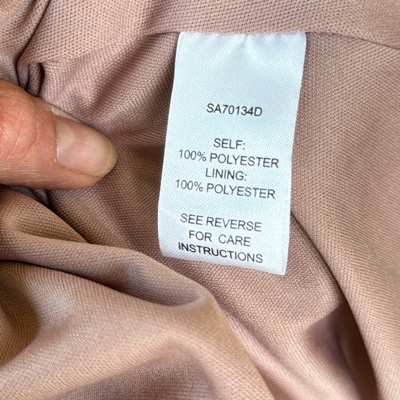 Aakaa Pleated Maxi Skirt - Mauve Sz Medium - Picture 9 of 11